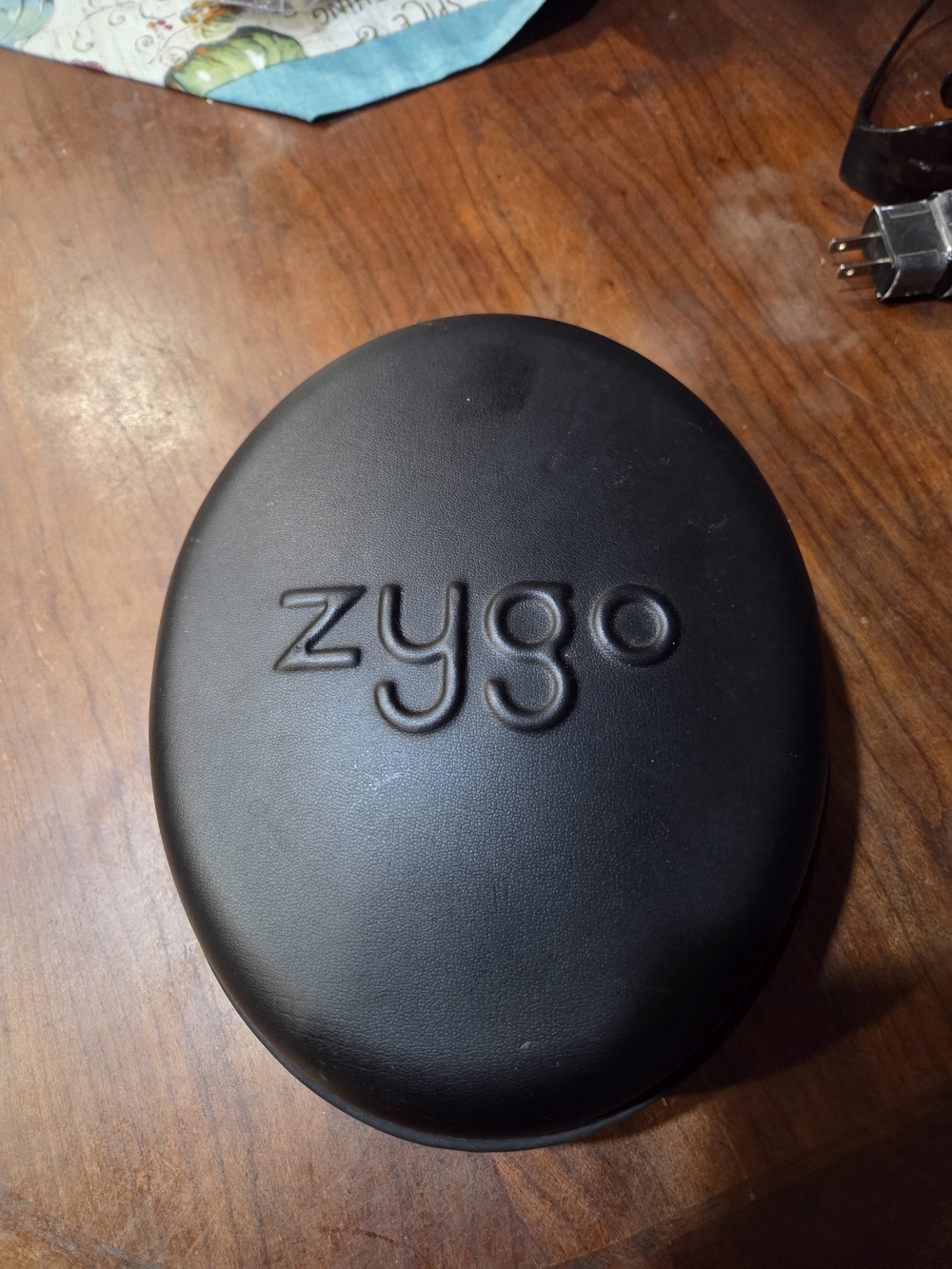 ZYGO Black Over-Ear Headphones with Protective Case